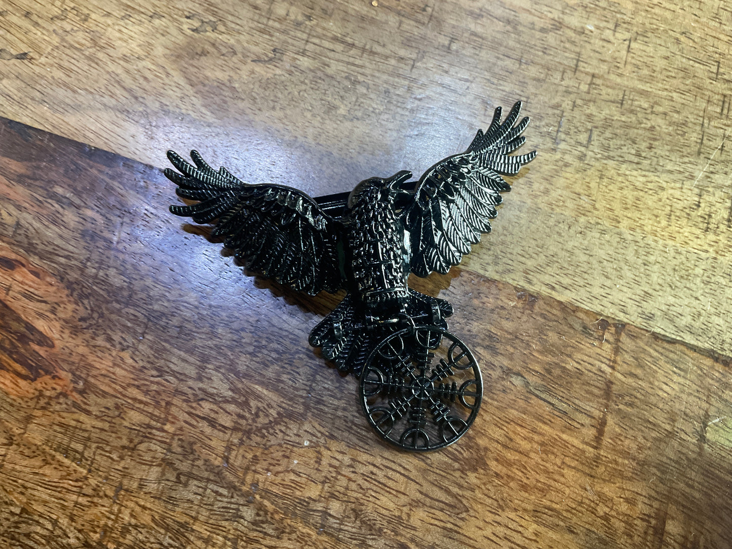 RAVEN HAIR BARRETTE