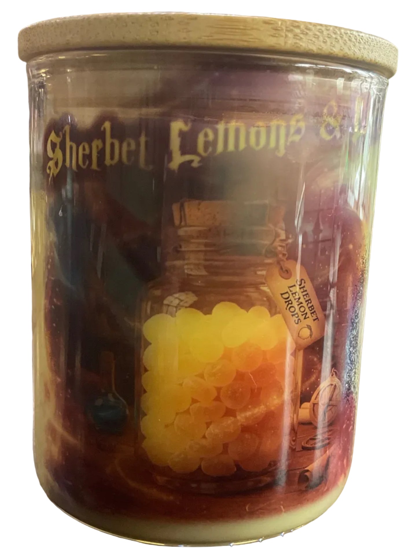 SHERBET LEMONS & LORE (HP WIZARD) CANDLE (10oz)