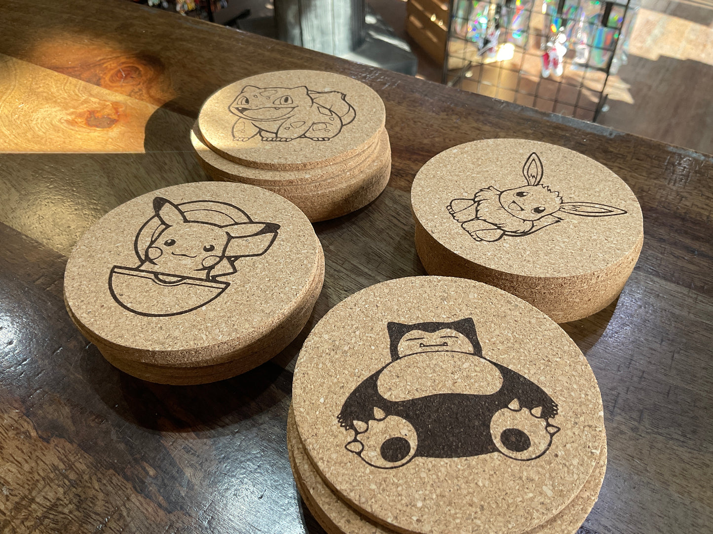 POKEMON CORK COASTER