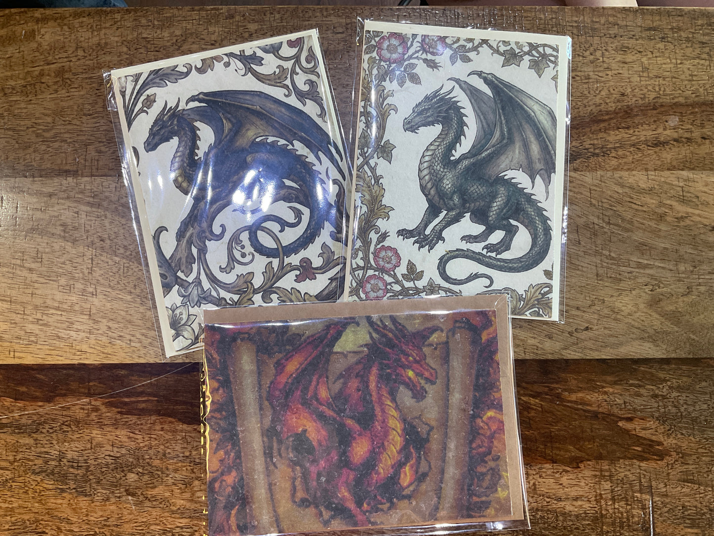 DRAGON COLLECTION GREETING CARDS (1pc)