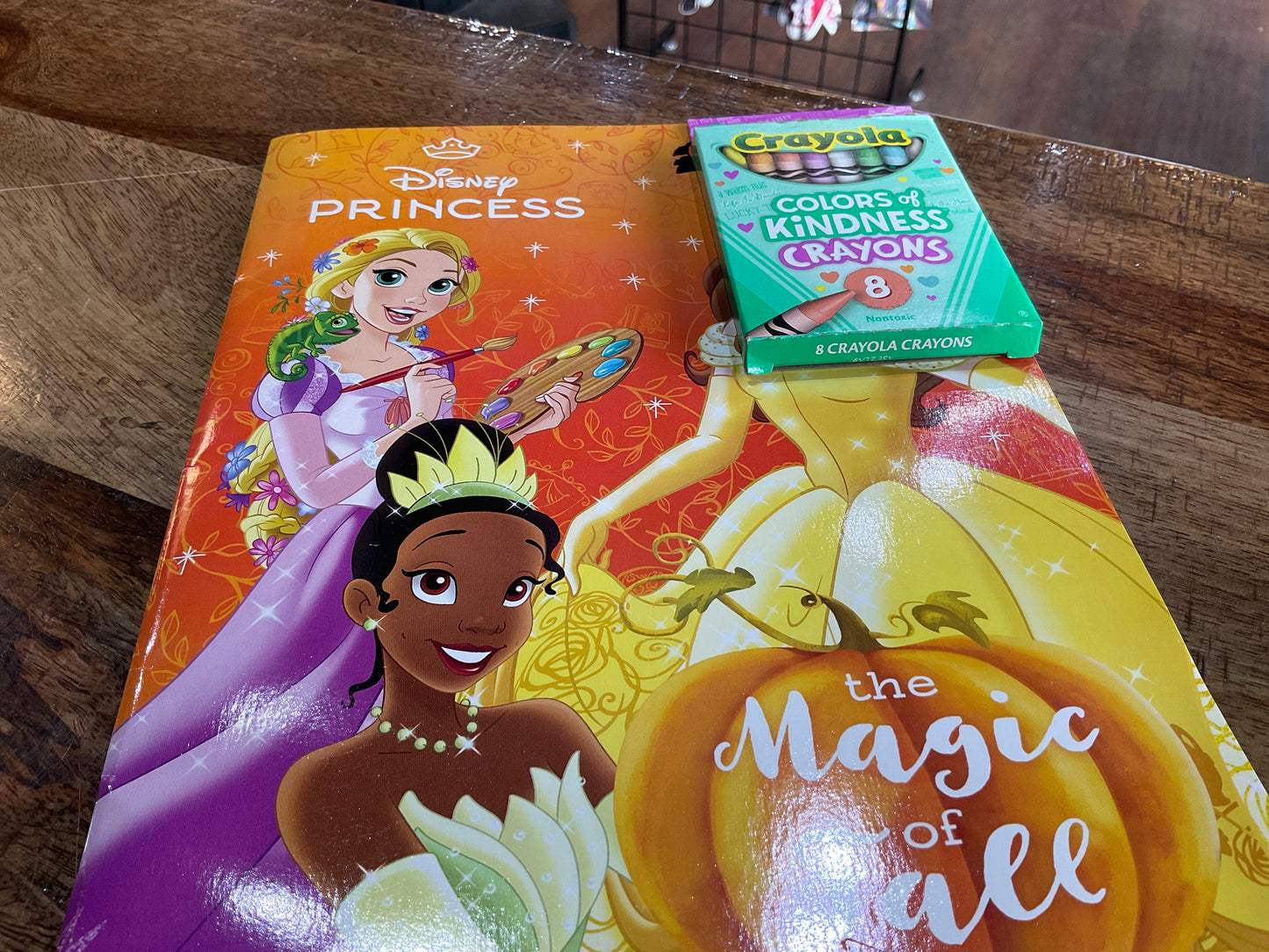 DISNEY PRINCESS COLORING BOOK SET