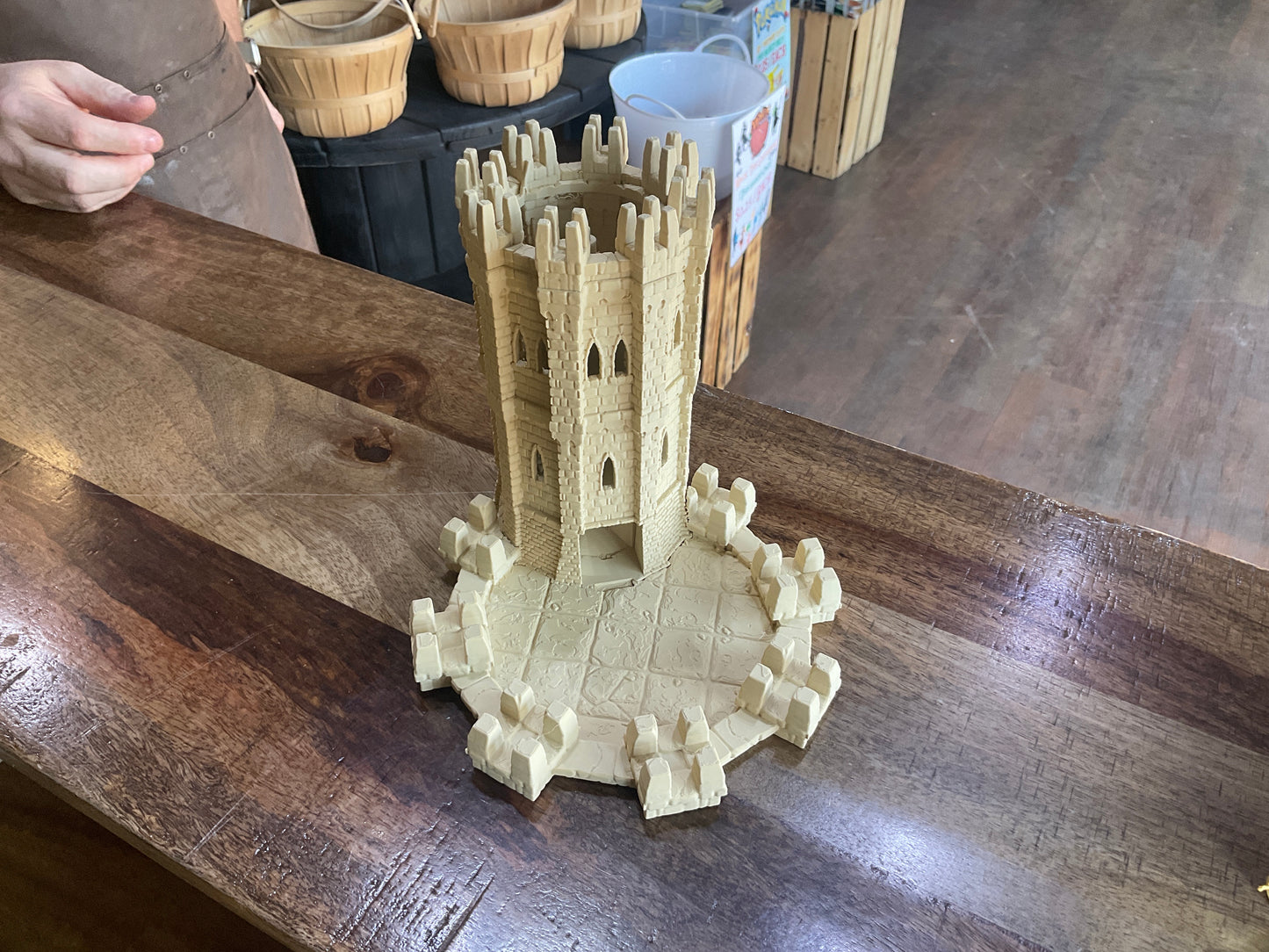 3D-P MEDIEVAL DICE TOWER