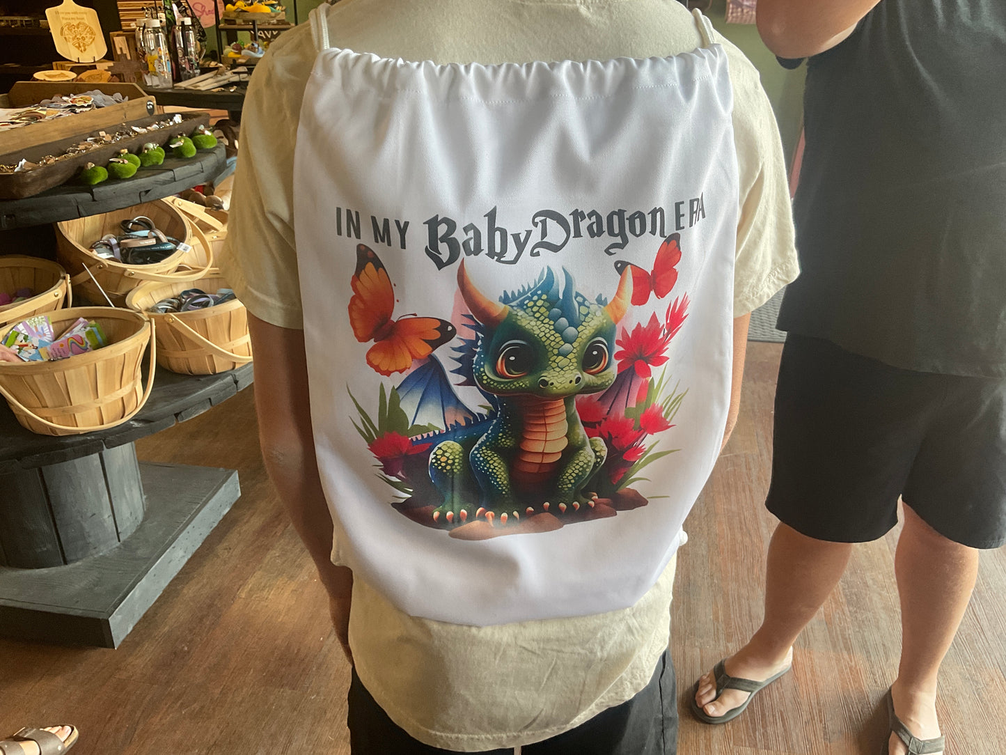 Drawstring bag w/ sub