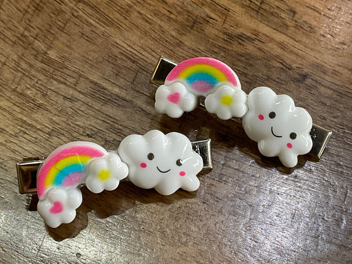 RAINBOW SMILES HAIR CLIP
