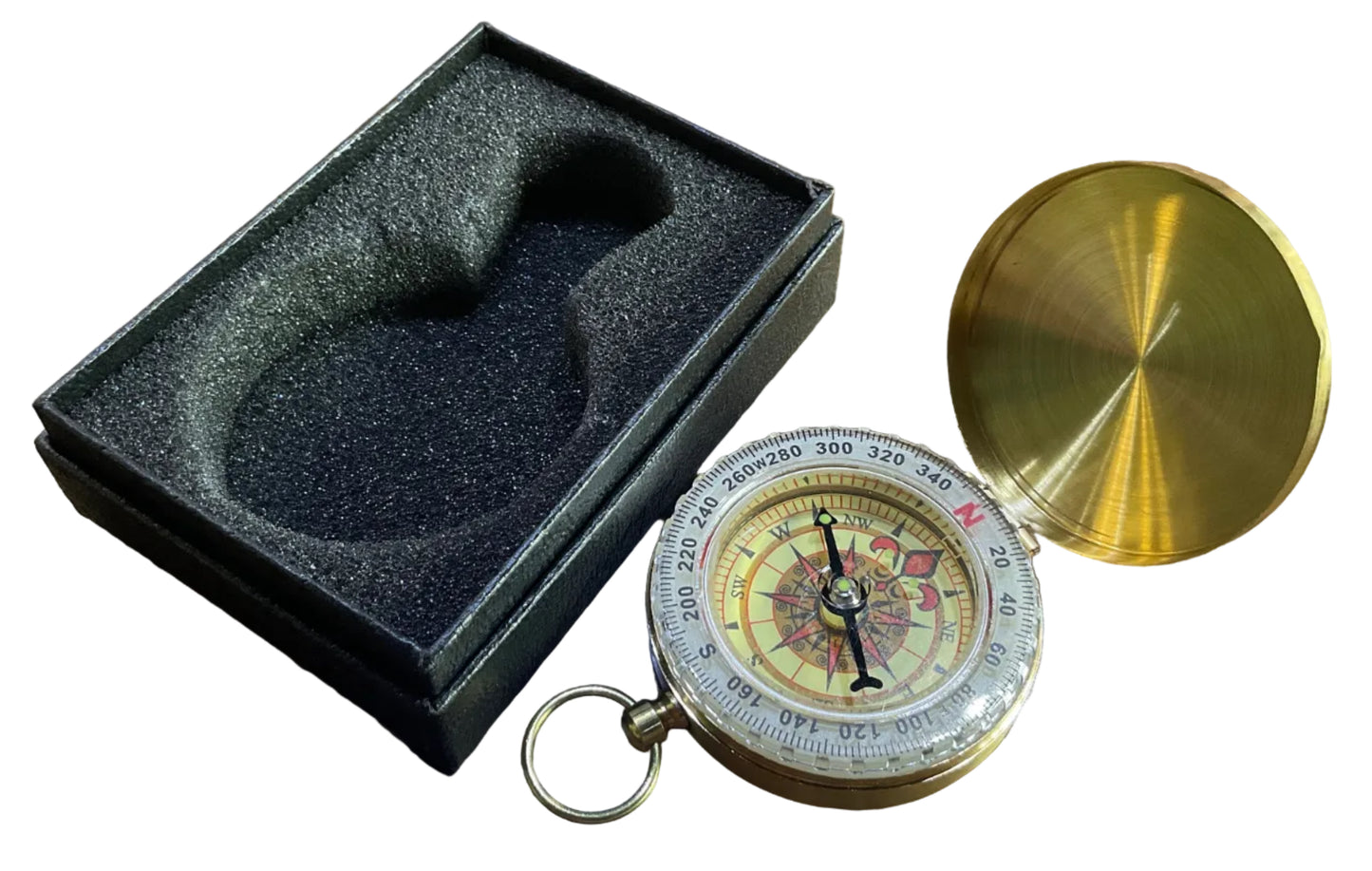 ENGRAVABLE PIRATE COMPASS