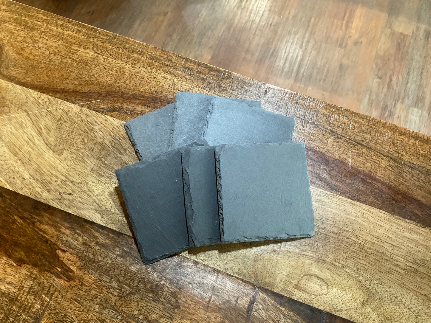 Six pack slate coasters