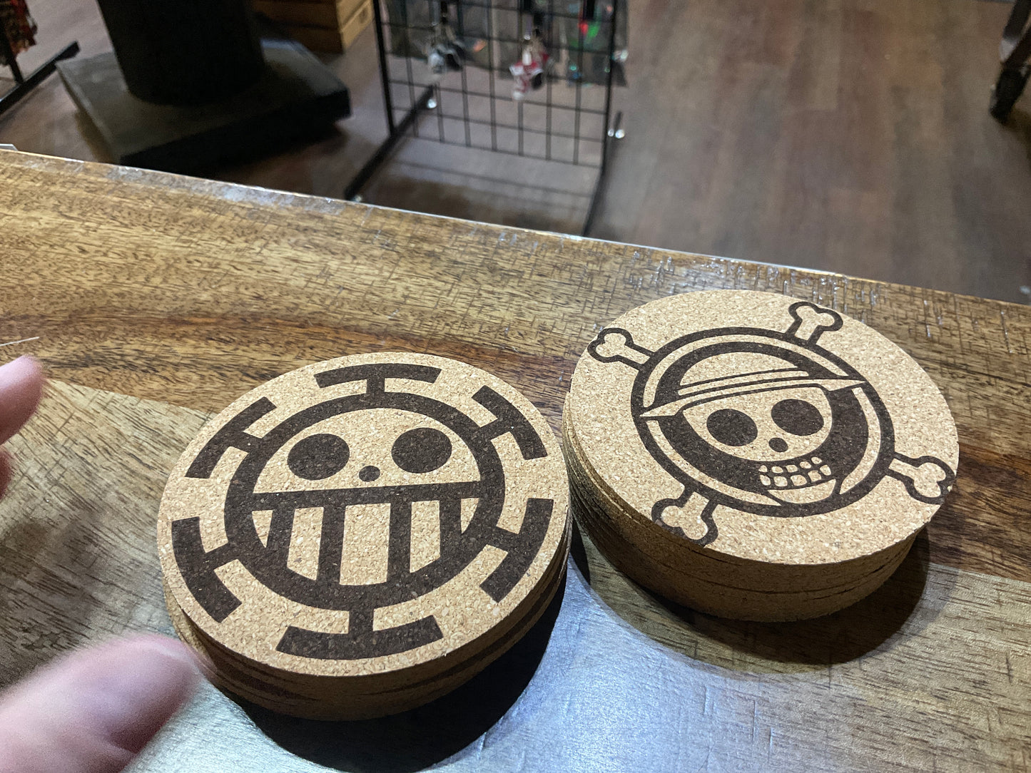 ONE PIECE MANGA COASTERS