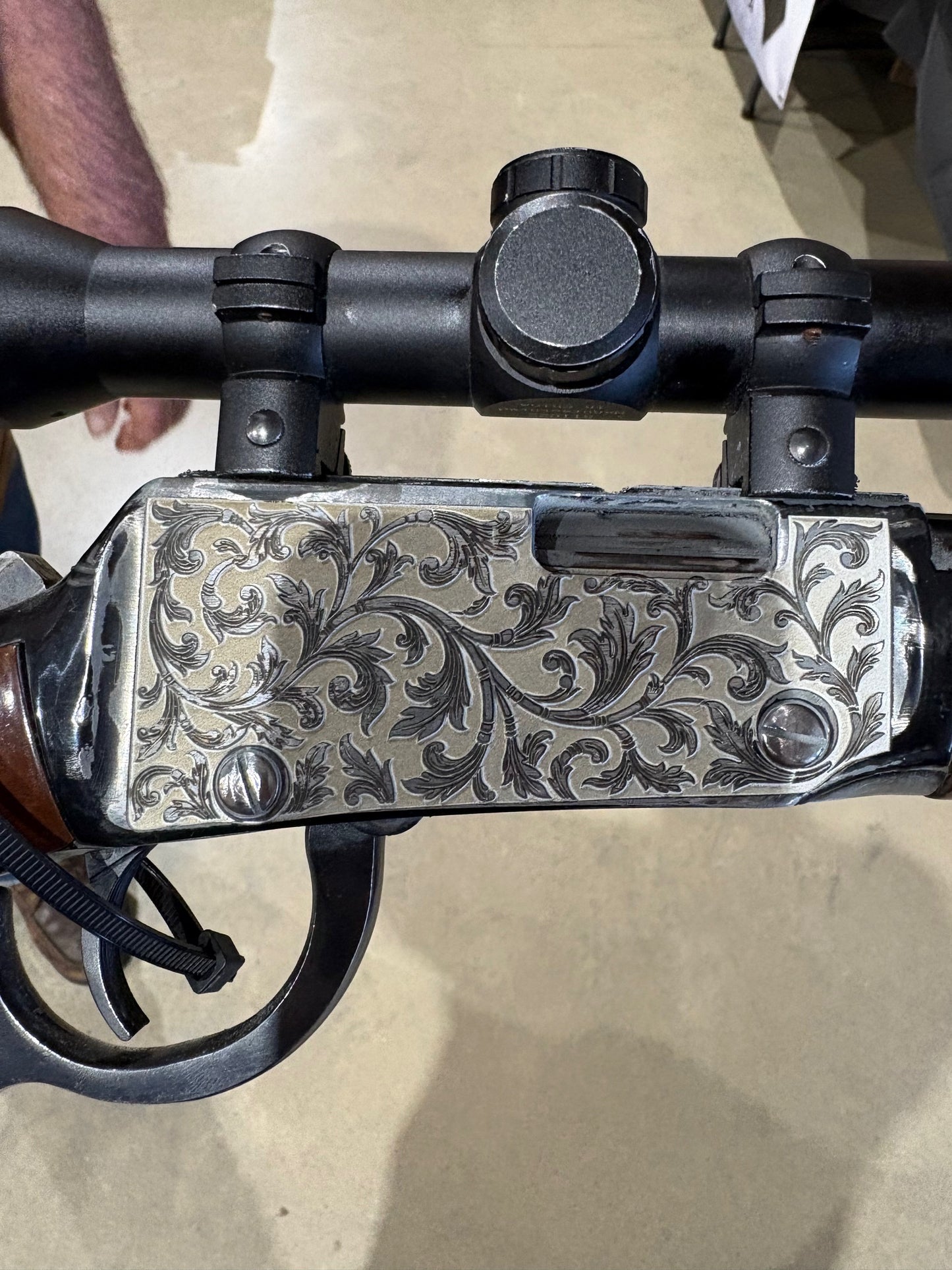 Henry small caliber engraving template