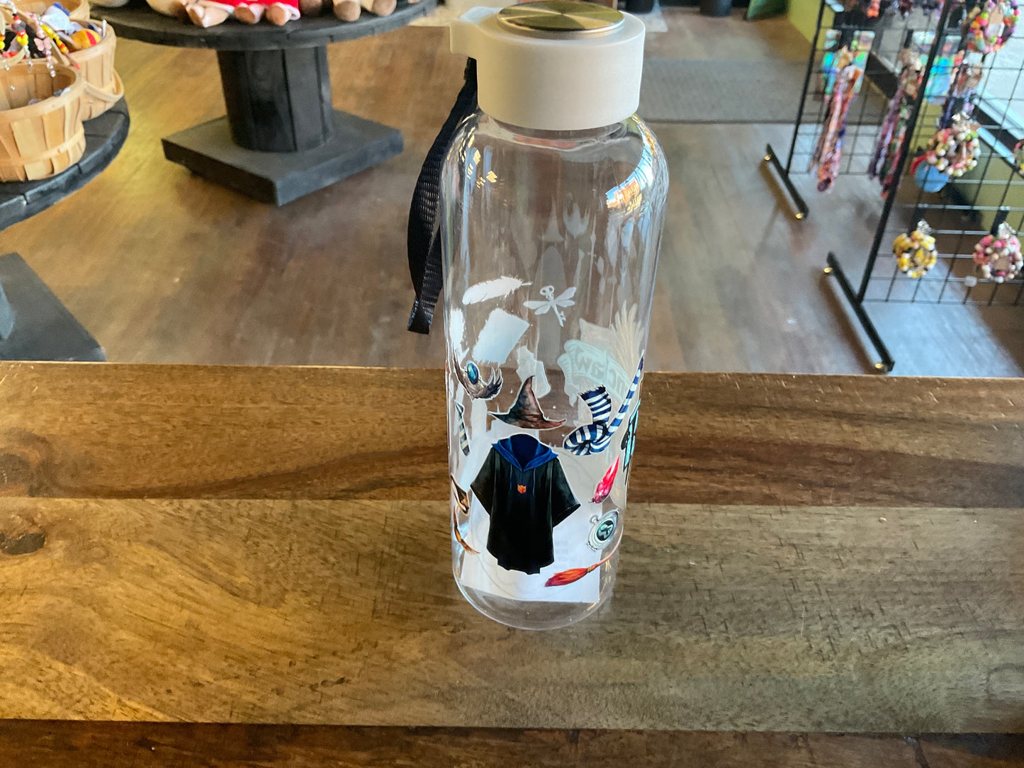 Ravenclaw plastic water bottle w/ UV dtf graphic