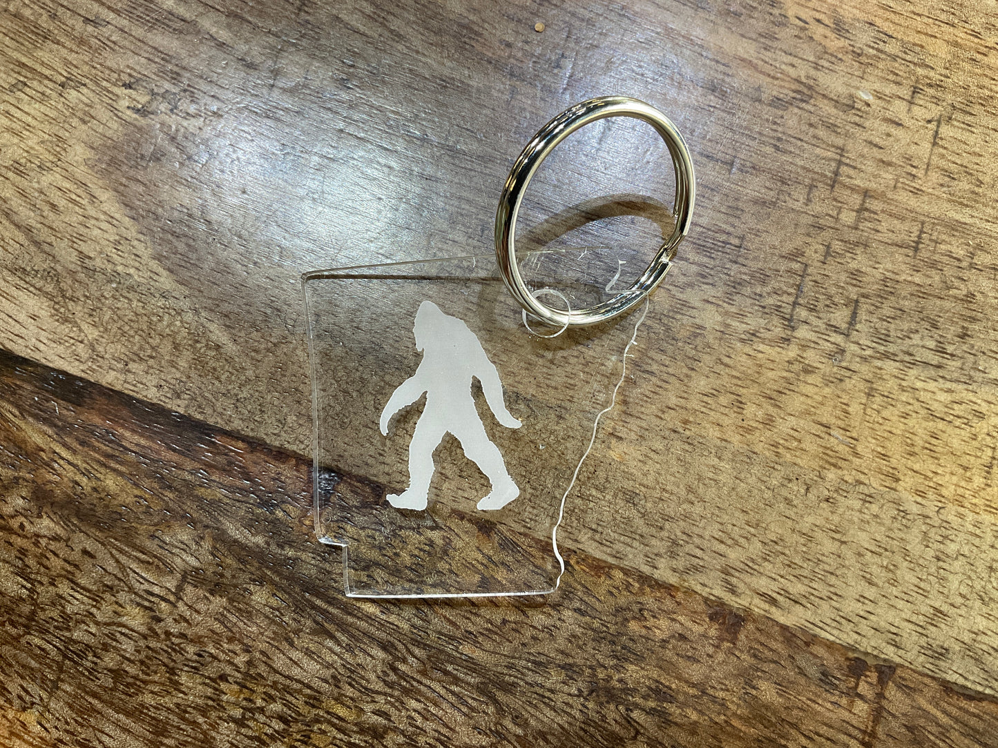 AR Bigfoot keychain
