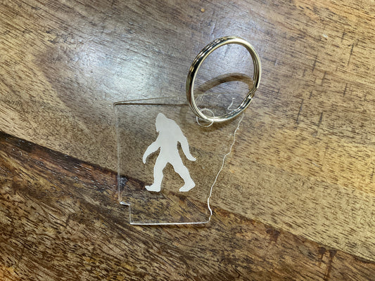 AR Bigfoot keychain