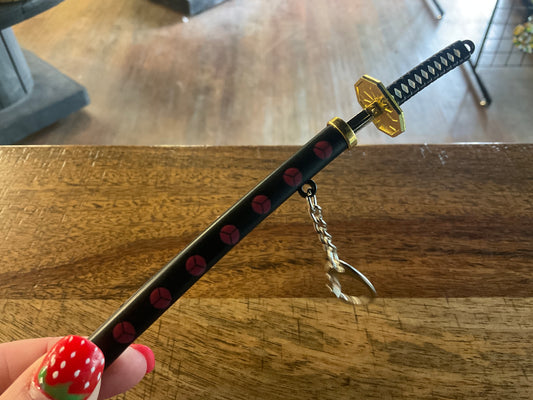 ONE PIECE ZORO KATANA KEYCHAIN