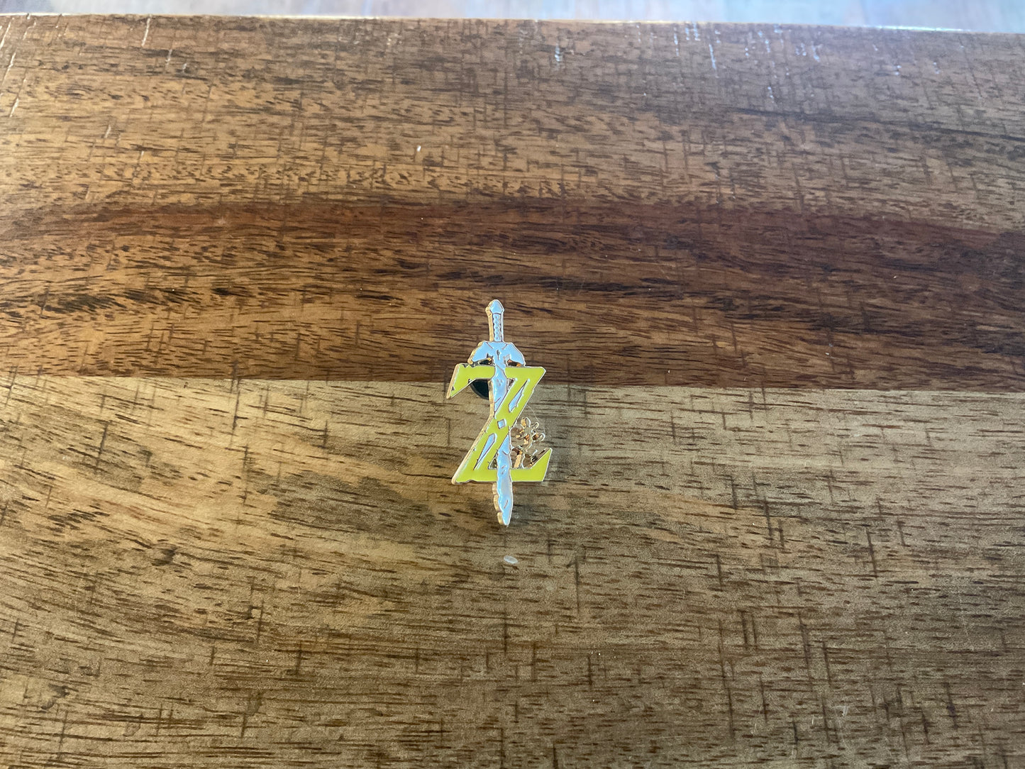 Zelda “sword with Z” enamel pin