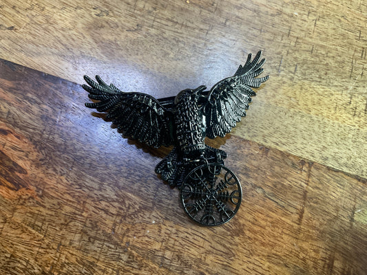 RAVEN HAIR BARRETTE