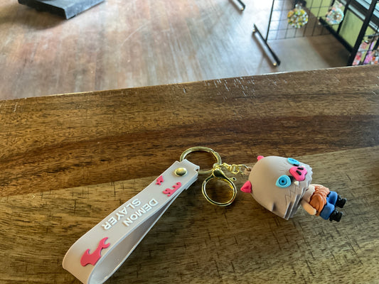 DEMON SLAYER INOSUKE POP FIGURE KEYCHAIN