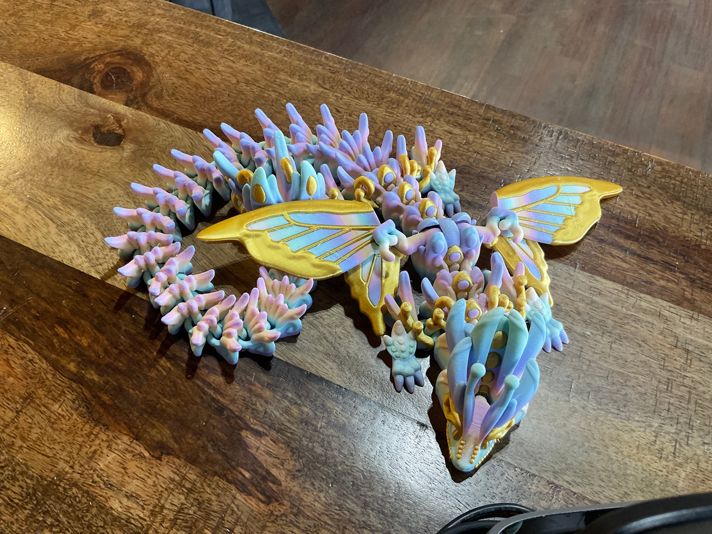 3D-P XL BUTTERFLY DRAGON WITH WINGS