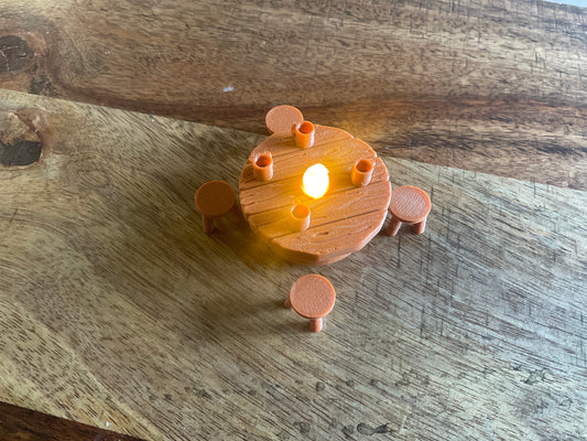 3d printed medieval pub table