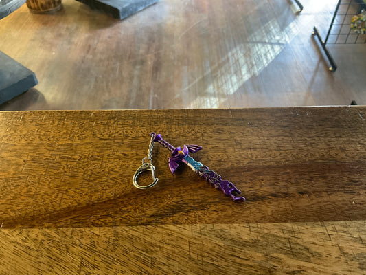 ZELDA BOTW SWORD KEYCHAIN