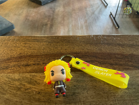 DEMON SLAYER RENGOKU POP FIGURE KEYCHAIN