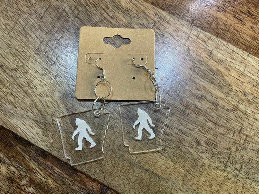 AR Bigfoot earrings set