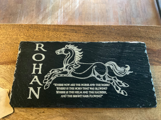 LOTR ROHAN SLATE TRIVET