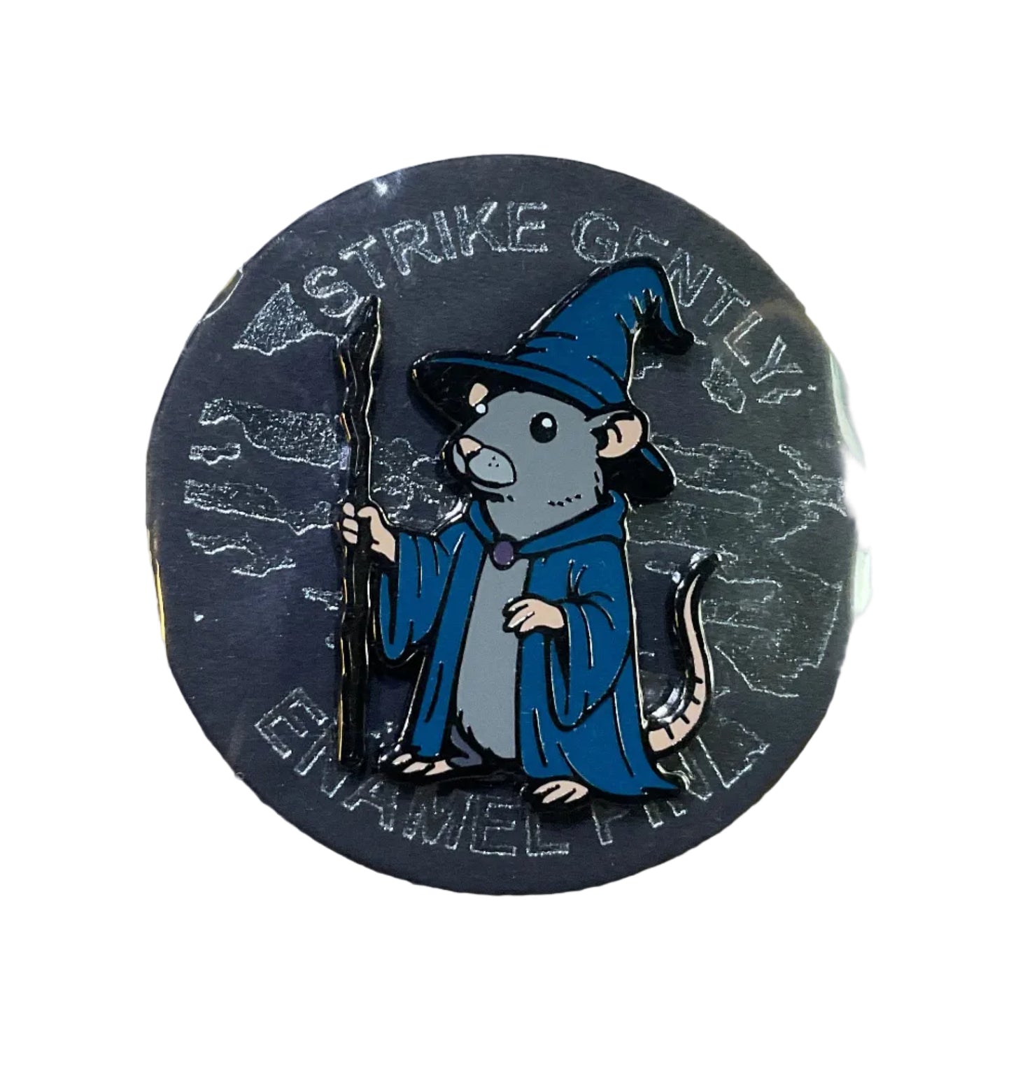 MOUSE MAGE ENAMEL PIN