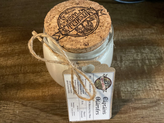 5OZ CANDLE-CAPTAIN’S QUARTERS