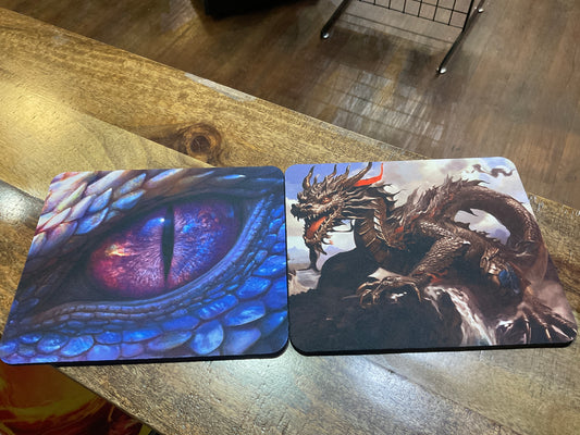 DRAGON DND THICK MOUSE PAD