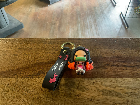 DEMON SLAYER NEZUKO POP FIGURE KEYCHAIN