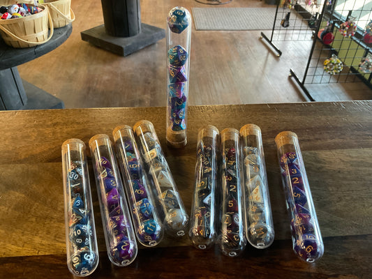 TEST TUBE DICE (7pc)