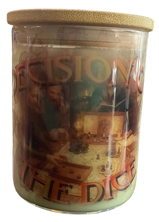 DECISION OF THE DICE (DND) CANDLE (10oz)