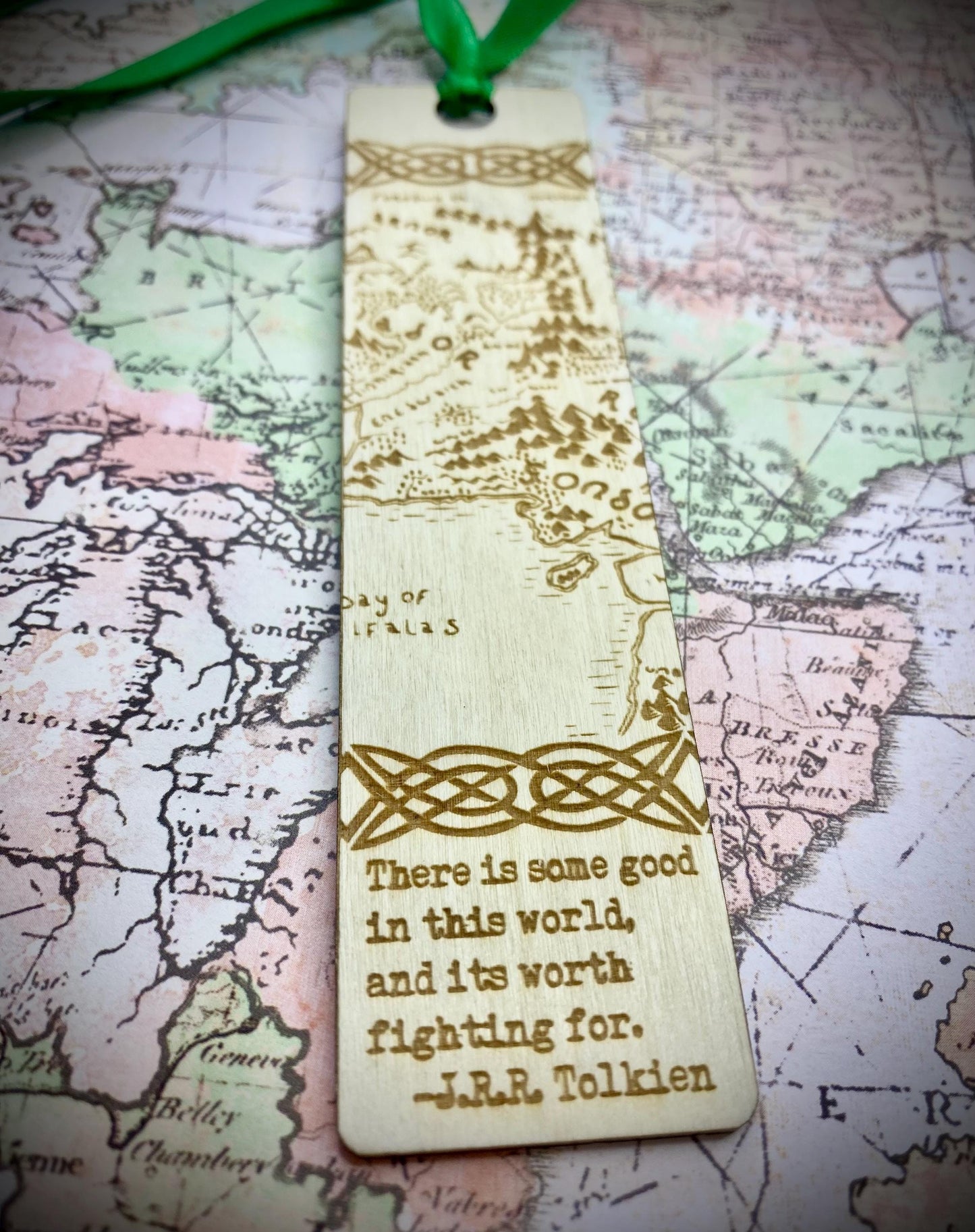 LOTR Tolkien Saying Wood Bookmark (1 pc), LOTR, Lord of the Rings, Tolkien, nerd, geek, bookmark, wood bookmark, gift, reading, laser-cut
