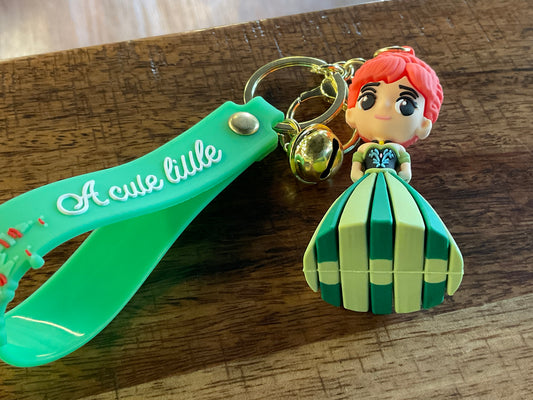 DISNEY FROZEN ANNA POP FIGURE KEYCHAIN