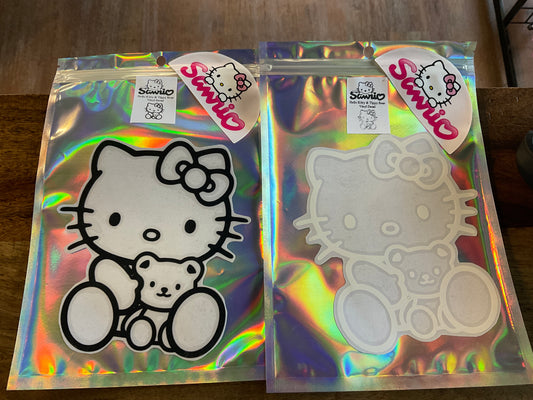 HELLO KITTY & TIPPY BEAR VINYL DECAL