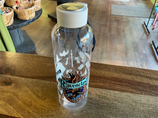Ravenclaw plastic water bottle w/ UV dtf graphic