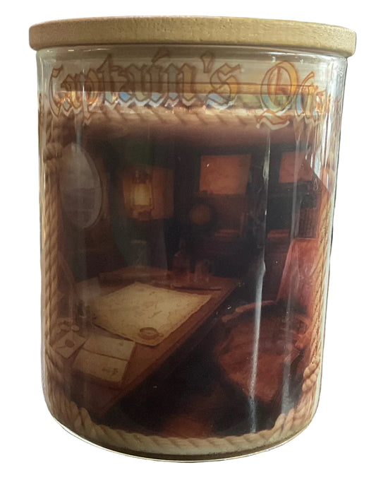 THE CAPTAIN’S QUARTERS (PIRATE) CANDLE (10oz)