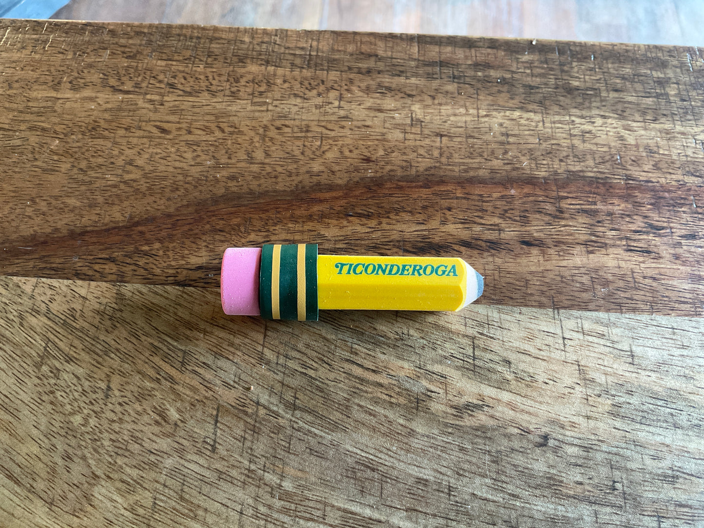 Ticonderoga pencil eraser