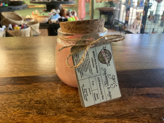 Sam’s Strawberries and cream candle