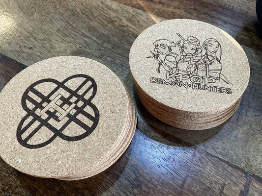 KPOP DH CORK COASTERS