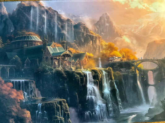 Rivendell desk pad, morning