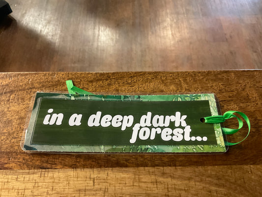 Laminated paper bookmark in various designs