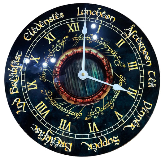 LOTR-MDF WALL CLOCK 11.8”