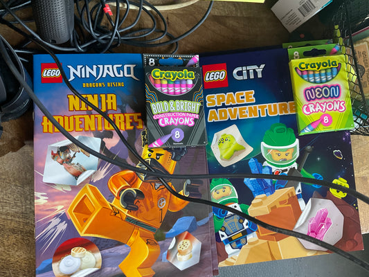 LEGO COLORING BOOK SET